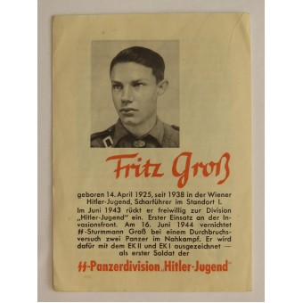 3:e rikets patriotiska broschyr för en demoraliserad tysk soldat. Espenlaub militaria